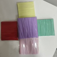 Attache torsadée antidérapante Fanxing en plastique PET pour l'arrimage des légumes, la fermeture des paniers de fruits et la fixation des vignes de jardin