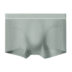 Ropa interior blanca personalizada para hombre 93% poliéster 7% Spandex Calzoncillos Bóxer suaves y cómodos transpirables con logotipo personalizado - Product Image 5