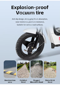 Bicicleta Eléctrica Urbana Híbrida 750W 48V con Portaequipajes y Envío Gratis - Llantas Anchas/Adulto - Product Image 3