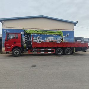 Shacman 12 Ton Truck Crane / Hydraulic <b>Boom</b> Lift Crane Truck / Truck with Crane for Building Construction - Product Image 5