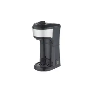 S/S 2 in 1 600W One button system Removable K-cup holder filter coffee grounds 420ml k cup electric drip coffee makers