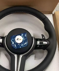 <span class=keywords><strong>Volante</strong></span> de cuero y madera de melocotón de estilo deportivo personalizado para el conjunto del <span class=keywords><strong>volante</strong></span> de los coches de la serie M5 M3 5 - Product Image 2