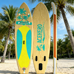 กระดานโต้คลื่นเป่าลมประสิทธิภาพสูงพร้อมวัสดุดรอปสติทช์ เป็นมิตรกับสิ่งแวดล้อม พกพาสะดวก สำหรับการผจญภัยกลางแจ้งในทะเลสาบ - Product Image 1