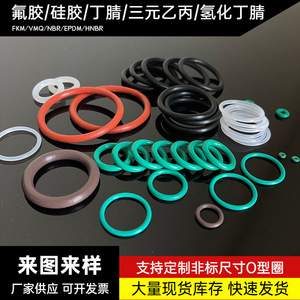 O-Ring <b>Sealing</b> Ring High Temperature Resistance Wear Resistant Corrosion Resistant Non Standard Parts Customizable Size - Product Image 2