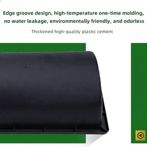 Mangeoire agricole <span class=keywords><strong>pour</strong></span> bovins moutons 1m outil d'alimentation <span class=keywords><strong>en</strong></span> <span class=keywords><strong>plastique</strong></span> noir bétail <span class=keywords><strong>vache</strong></span> mouton mangeoire - Product Image 5