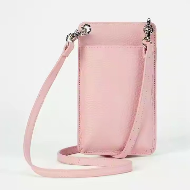 New Crossbody Waterproof Mobile Phone Pouch Purse Wallet protection Mobile Phone Bag case with Neck Strap