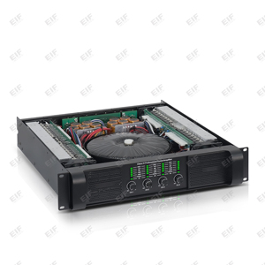 1200W 4 Channel 4 Ohm CLASS H Professional Digital Amplifier <b>Stereo</b> 3U Power Amplifier for Subwoofer High-End Large Performance - Product Image 2