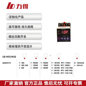 Fujian LEAD LD-H32B11-Q LD-H31A10-N H31-H32 Serie Temperatur- und Feuchtigkeitsregler aus Festland-China - Product Image 3