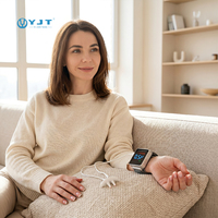 Montre de massage laser thérapeutique 650 nm, rechargeable par USB, design portable, contrôle du temps, soulagement