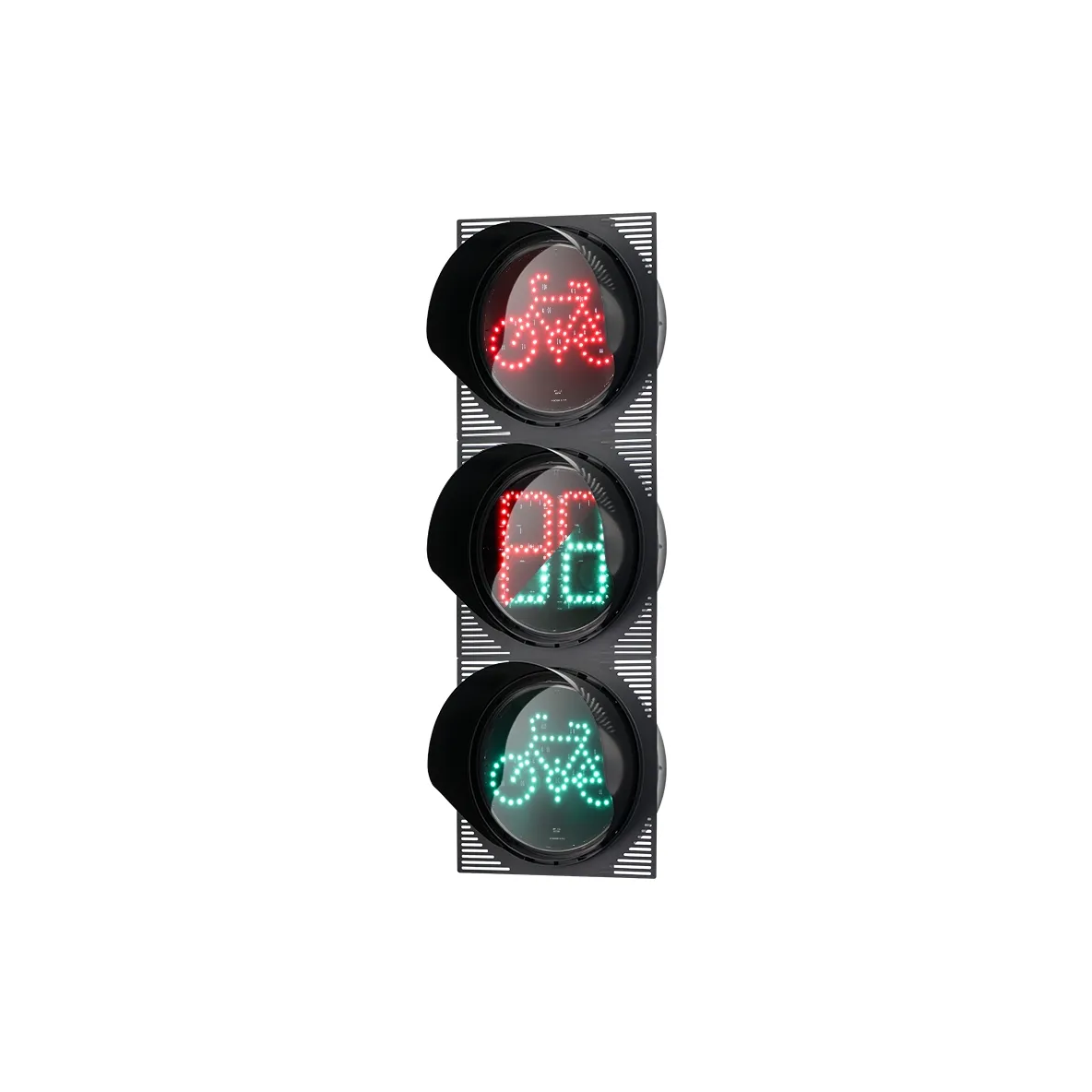 Bon prix d'un nouveau produit Lumières de contrôle solaire du trafic Stick Road Crossing Parking Led Traffic Signal Light