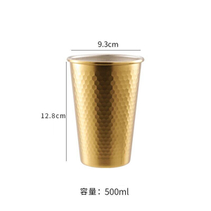 Pabrik Produsen Cangkir Tumbler Stainless Steel 304 Dinding Tunggal untuk Bir, Mug Tumpuk, Cangkir Pint untuk Bar, Berkemah, Perjalanan Luar Ruangan - Product Image 5