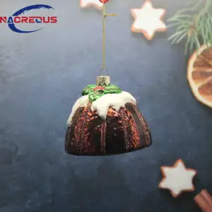 गर्म बेच हाथ उड़ा कांच विरूपण साक्ष्य क्रिसमस कद्दू लटकन सजावट सेट उत्पादों क्रिसमस वृक्ष के गहने