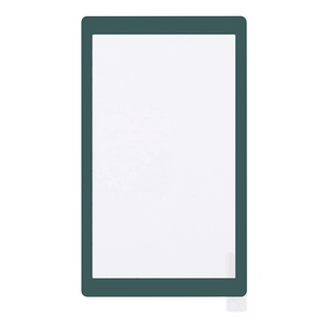 Film protecteur d'écran en verre trempé transparent HD avec bordure vert chasseur pour console Nintendo Switch Lite - Product Image 1