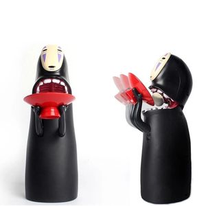 Hucha Electrónica de 22 cm con Diseño de Hombre Sin Rostro, Divertida Hucha de Dibujos Animados, Figura de Anime de Hombre Sin Rostro, Juguete para Guardar Monedas - Product Image 5