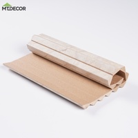 Panneaux MDF décoratifs flexibles, panneaux en bois pliables, panneaux MDF nervurés, panneaux muraux demi-ronds, panneaux de meubles courbés
