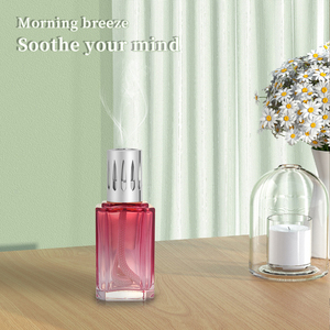 Diffuseur de parfum aromatique en verre 400 ml pour huiles essentielles, lampe catalytique à mèche, brûleur à allumage catalytique, <span class=keywords><strong>feu</strong></span> toutes saisons - Product Image 5