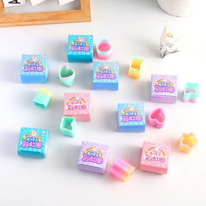 Rainbow Ring <b>Blind</b> Box Stacking Toy For Kids 4-6 Years Old <b>Plastic</b> Educational Gift Fantasy Theme - Product Image 4