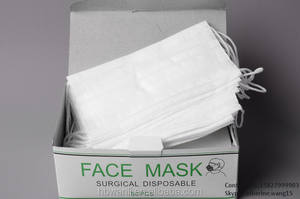Tek kullanımlık sivil koruma maskesi beyaz dokunmamış kumaş tek kullanımlık <span class=keywords><strong>3</strong></span> kat yüz maskesi ortak kullanım için - Product Image 4