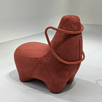 Fauteuil individuel pour salon, chambre, balcon, réunion, détente, mobilier de villa