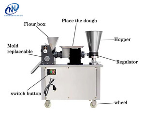 Hoàn toàn tự động bánh bao Maker nhãn gấp lớn Pie kích thước lớn empanada máy làm cho giá nhà - Product Image 1