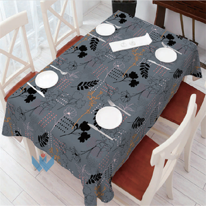 Tùy Chỉnh <span class=keywords><strong>Pvc</strong></span> Khăn Trải Bàn Hồi Giáo Thiết Kế Trang Trí Bảng Vải Đối Với Nhà Hàng Nhà Hàng Khách Sạn <span class=keywords><strong>Pvc</strong></span> Khăn Trải Bàn Không Thấm Nước - Product Image 6