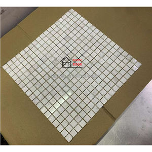 Mosaico Waterjet <span class=keywords><strong>de</strong></span> mármol verde Original, decoración <span class=keywords><strong>de</strong></span> cocina, Color, diseño precioso, azulejo <span class=keywords><strong>de</strong></span> mosaico <span class=keywords><strong>de</strong></span> piedra Natural - Product Image 6