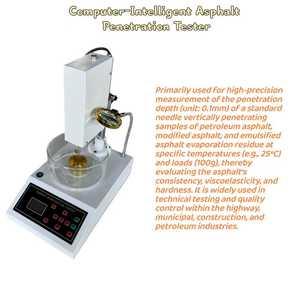 Digitaler Automatischer Asphalt-Penetrationsprüfer für Labormessungen Elektronische Stromquelle Testgerät - Product Image 3