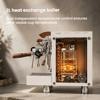 Mesin Espresso Boiler Penukar Panas 2L dengan Tekanan 9 Bar & Uap Kuat untuk Ekstraksi Presisi