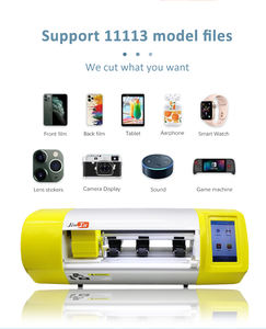 <span class=keywords><strong>Film</strong></span> Hydrogel complètement incurvé pour téléphones portables, Machine de découpe en protecteur d'écran arrière - Product Image 1