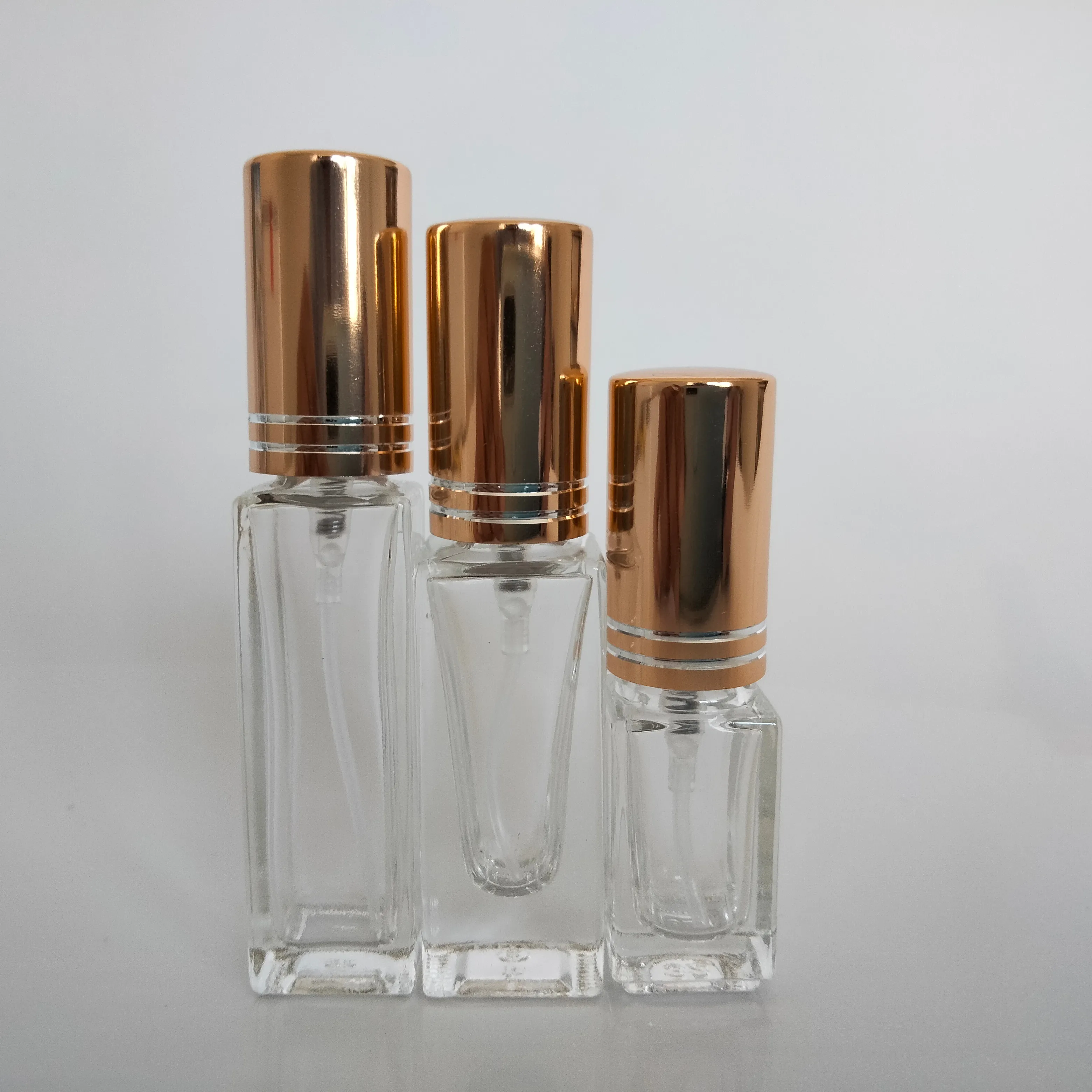 Perfume de vidro atomizador 2ml, 3ml, 5ml, 8ml, 10ml, amostra de perfume, garrafa de presente de perfume, cosmético, vidro