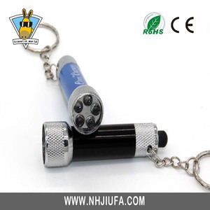Món quà nhỏ nhôm chìa khóa liên kết ánh sáng mini móc chìa khóa nhỏ Đèn pin Điện - Product Image 3