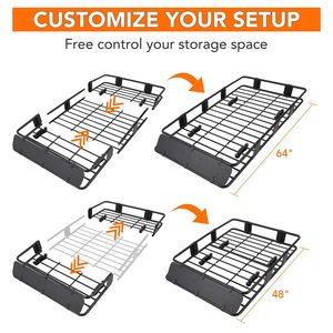 Muestra gratis impermeable techo de coche bolsa de transporte de carga de concha suave correas de amarre de lona gancho de seguridad estante de la azotea del vehículo cajas superiores de coche - Product Image 2