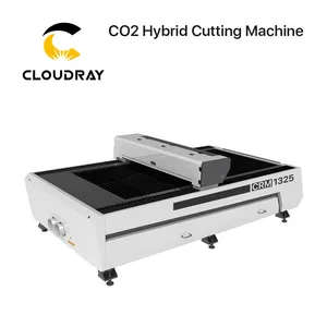 Cloudray-ماكينة قطع مختلطة بالليزر, موديل BD16 ، 1325 ، 130 واط ، CO2 ، لقطع المعادن والنسيج ، غير المعدنية