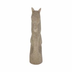 Scultura di Cavallo Audace con Design Fluido e Corpo Curvo, Ornamento Chic per Arredamento Soggiorno, Statua d'Arte per Ufficio Domestico - Product Image 3