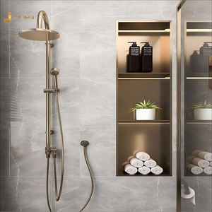 Panel de Nicho Decorativo de Acero Inoxidable EX623 para Baño, Vestíbulo de Hotel, Proyecto de Decoración de Interiores - Product Image 3