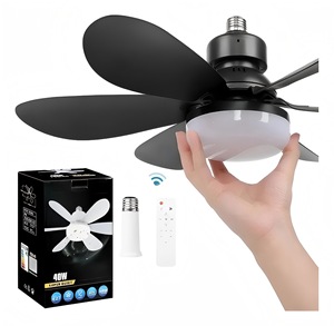 Ventilateur de plafond LED moderne de 18 pouces en gros pour la maison, la cuisine, la chambre, le placard, avec télécommande pour le salon - Product Image 2
