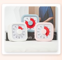 Timer Alarm Visual Mini dari Plastik untuk Belajar Anak dan Penggunaan di Dapur
