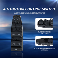 Interruttore Alzacristallo Elettrico Principale Lato Guida Disponibile in Lotto, Compatibile con BMW F15 F16 OE 61319297349, Ricambio Elettrico Commerciale