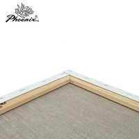 Phoenix Professional Cấp 100% Vải Lanh 10.3 OZ Kết Cấu Mịn CE Được Chứng Nhận Khung Gỗ Vải Lanh Trống Căng