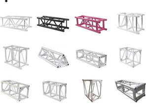 Cercha Cuadrada de Aluminio Estable de 290 mm con Placa de Perno para Instalaciones a Largo Plazo, Estructuras Arquitectónicas y Escenarios - Product Image 4