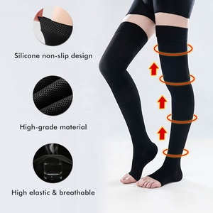 Vớ y tế hỗ trợ tuần hoàn, độ nén cao 20-30mmHg, dành cho nam và nữ, kiểu dáng hở ngón, hỗ trợ điều trị giãn tĩnh mạch. - Product Image 2