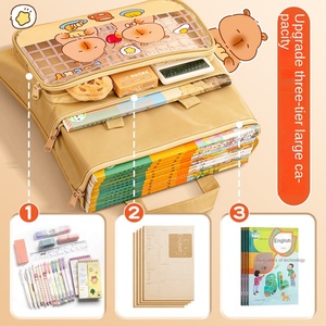 Caja <span class=keywords><strong>de</strong></span> Regalo Set <span class=keywords><strong>de</strong></span> Papelería <span class=keywords><strong>de</strong></span> Alto Valor KapiBala para Niños y Niñas Suministros Escolares <span class=keywords><strong>de</strong></span> Primer Grado Gran Paquete <span class=keywords><strong>de</strong></span> Regalo para el Día del Niño - Product Image 3