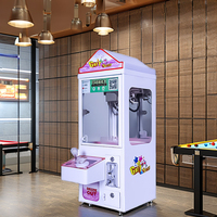 Machine à griffes d'arcade de luxe pour enfants, à monnayeur, pour la distribution de jouets et la fabrication de chocolat