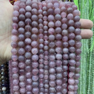 Perles <span class=keywords><strong>de</strong></span> pierres <span class=keywords><strong>de</strong></span> guérison 6/8/10 mm : Quartz Citron, Obsidienne Flocon <span class=keywords><strong>de</strong></span> Neige, Quartz Rose <span class=keywords><strong>de</strong></span> <span class=keywords><strong>Madagascar</strong></span> – Perles en vrac pour la fabrication <span class=keywords><strong>de</strong></span> bijoux - Product Image 5