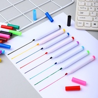Marqueur pour tableau blanc effaçable et lavable, 12 couleurs, simple, économique, coloré, marque OEM, fabriqué en Chine, 113x10mm