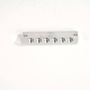 Raccord de jonction LUBE JVPA-6S 216006 pour valve de la série MO2 |   Connecteur de lubrification à tête carrée plaqué, raccord de lubrification plaqué - Product Image 4