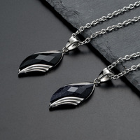 Pendentif à énergie scalaire quantique de conception simple couleur argent collier de bijoux de haute qualité