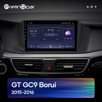 Prelingcar para Geely Emgrand GT GC9 Borui 2015-2016 Android 12Car 8+256 Carplay DSP RDS GPS Radio 2din Integrada Reproductor 5.1HIFI
