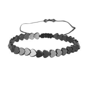 Pulsera de hematita negra con forma de flecha para hombre, cuentas curativas para pérdida de peso, joyería de Salud Efectiva - Product Image 6