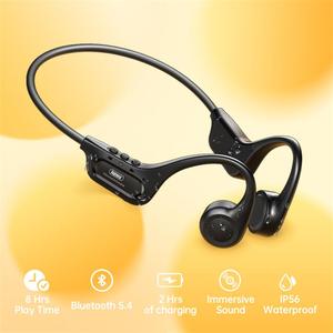 Auriculares de Conducción Ósea Remax, Auriculares Inalámbricos <span class=keywords><strong>con</strong></span> <span class=keywords><strong>Micrófono</strong></span>, Bluetooth 5.4, Resistentes al Agua IPX6, Auriculares de Oreja Abierta para Gimnasio y Actividades al Aire Libre - Product Image 4